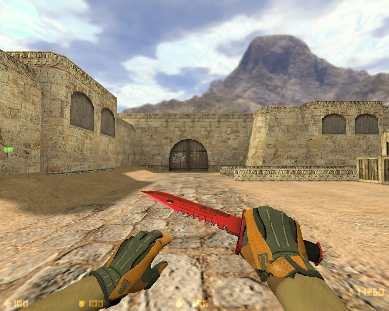 Скриншот CS 1.6 от Амона 2017 v2: блогерская сборка с 27 скинами, темной темой меню и оптимизированным конфигом