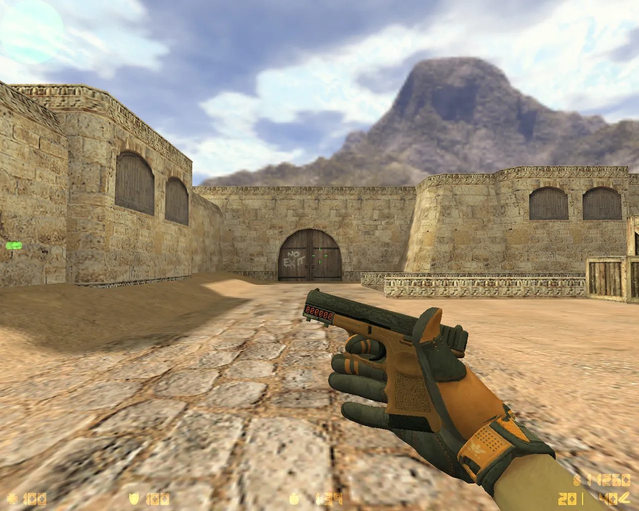 Скриншот  CS 1.6 от Амона 2017 v2: блогерская сборка с 27 скинами, темной темой меню и оптимизированным конфигом