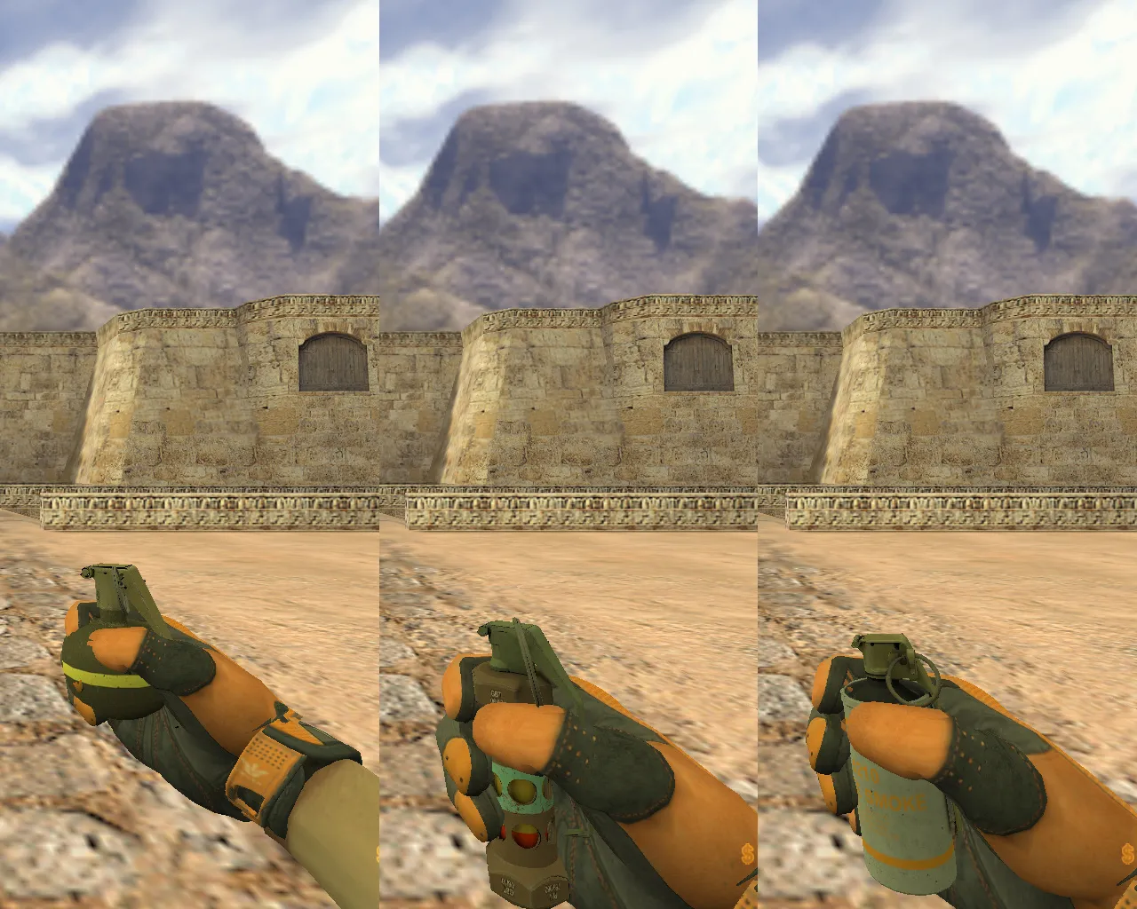 Скриншот  CS 1.6 от Амона 2017 v2: блогерская сборка с 27 скинами, темной темой меню и оптимизированным конфигом