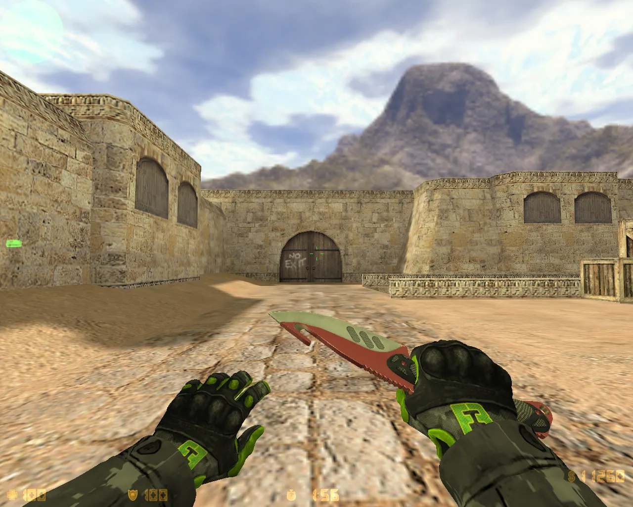 Скриншот CS 1.6 от Амона 2017 v3: блогерская сборка с 27 скинами, темным меню, звуками и оптимизированным конфигом