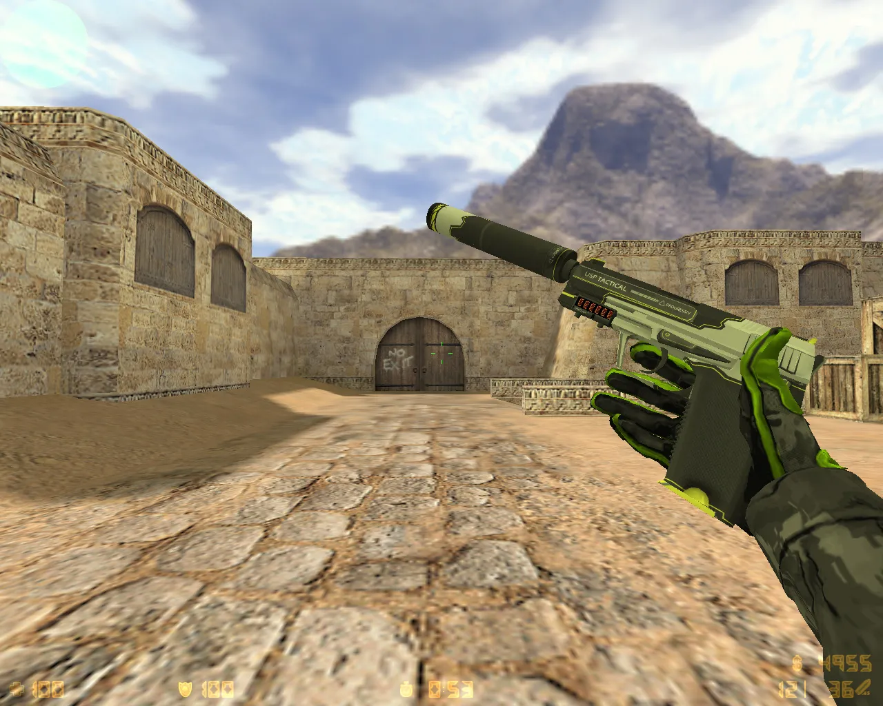 Скриншот  CS 1.6 от Амона 2017 v3: блогерская сборка с 27 скинами, темным меню, звуками и оптимизированным конфигом