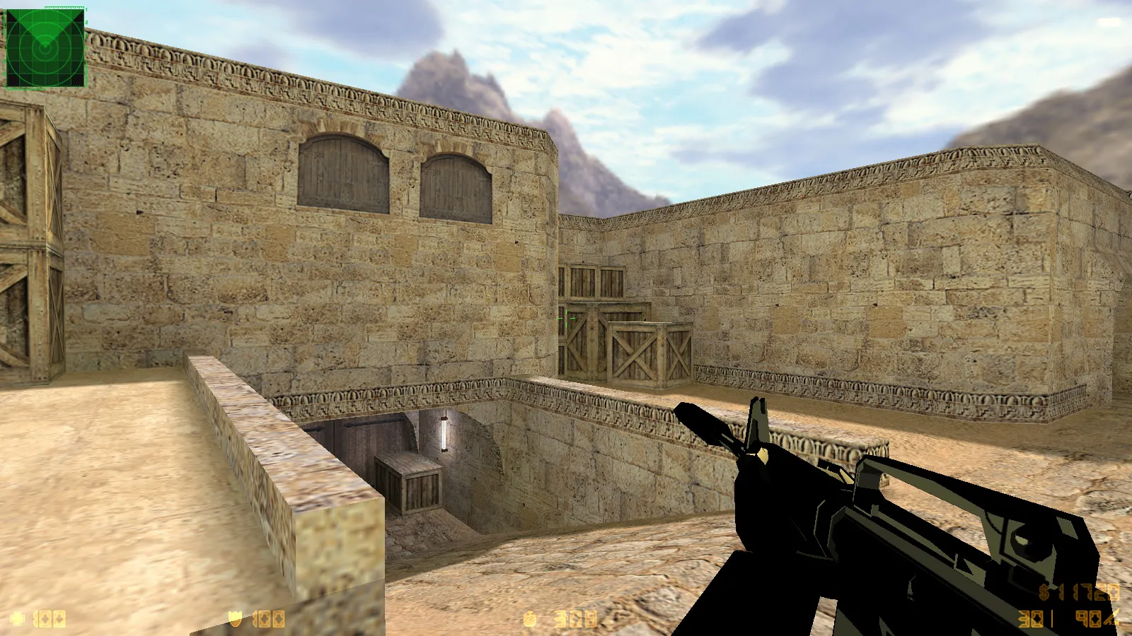 Скриншот CS 1.6 Among Us сборка: 9 обновлений, скины, звуки, меню, радар, оптимизированный config.cfg