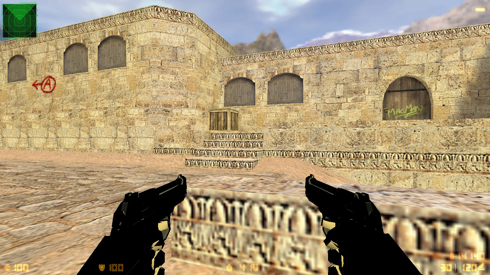 Скриншот  CS 1.6 Among Us сборка: 9 обновлений, скины, звуки, меню, радар, оптимизированный config.cfg