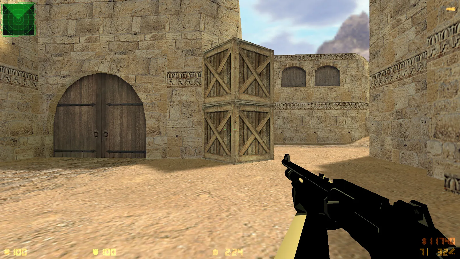 Скриншот  CS 1.6 Among Us сборка: 9 обновлений, скины, звуки, меню, радар, оптимизированный config.cfg