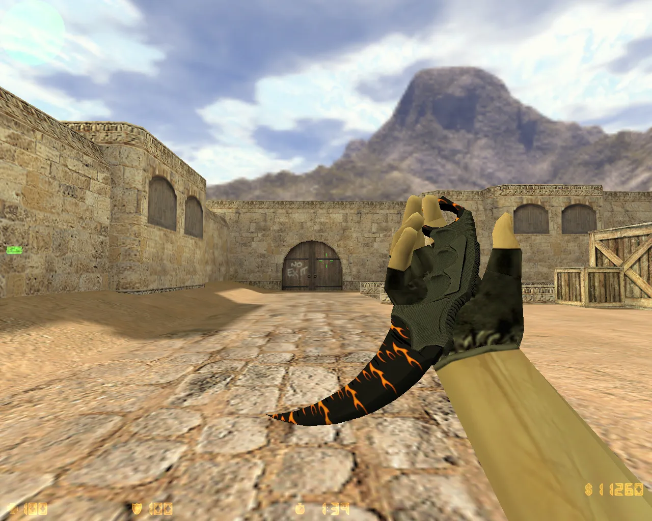 Скриншот CS 1.6 от Амстердама: сборка блогера AmsterDam с скинами, оптимизированным config.cfg, музыкой в меню и значком запуска