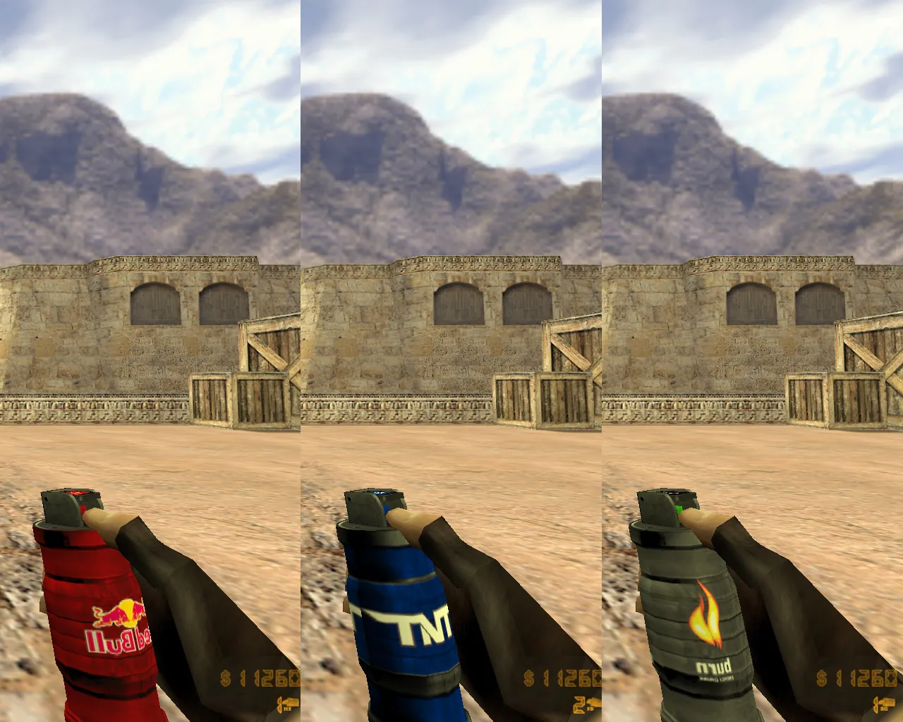 Скриншот  CS 1.6 от Амстердама: сборка блогера AmsterDam с скинами, оптимизированным config.cfg, музыкой в меню и значком запуска