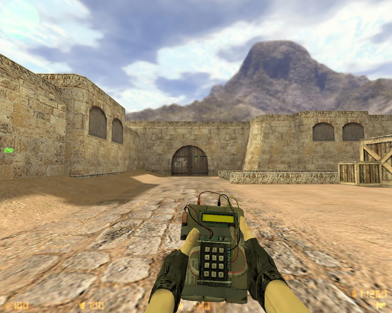 Скриншот  CS 1.6 от Амстердама: сборка блогера AmsterDam с скинами, оптимизированным config.cfg, музыкой в меню и значком запуска