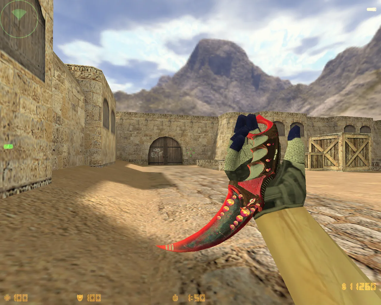 Скриншот CS 1.6 от Анимана: блогерская сборка, 8 правок, скины, CT/T цвета, меню и конфиг, Steam/Non-Steam