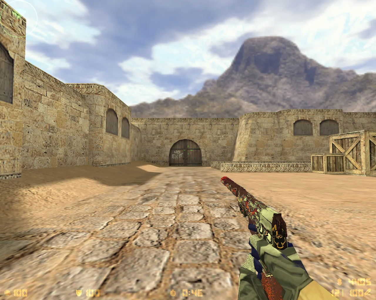 Скриншот  CS 1.6 от Анимана: блогерская сборка, 8 правок, скины, CT/T цвета, меню и конфиг, Steam/Non-Steam