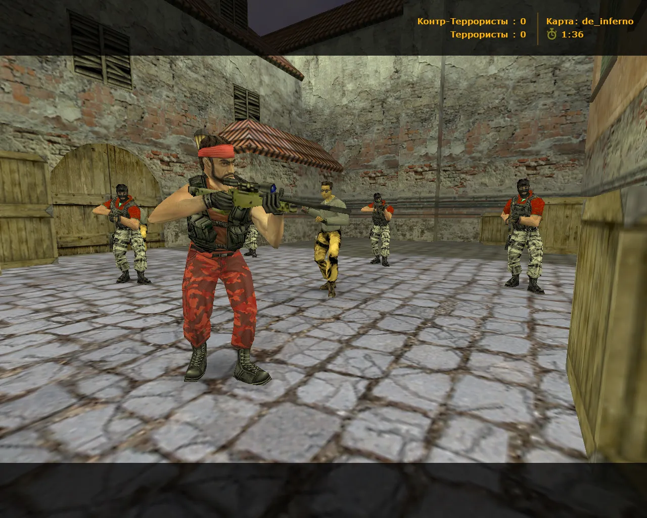 Скриншот  CS 1.6 от Анимана: блогерская сборка, 8 правок, скины, CT/T цвета, меню и конфиг, Steam/Non-Steam