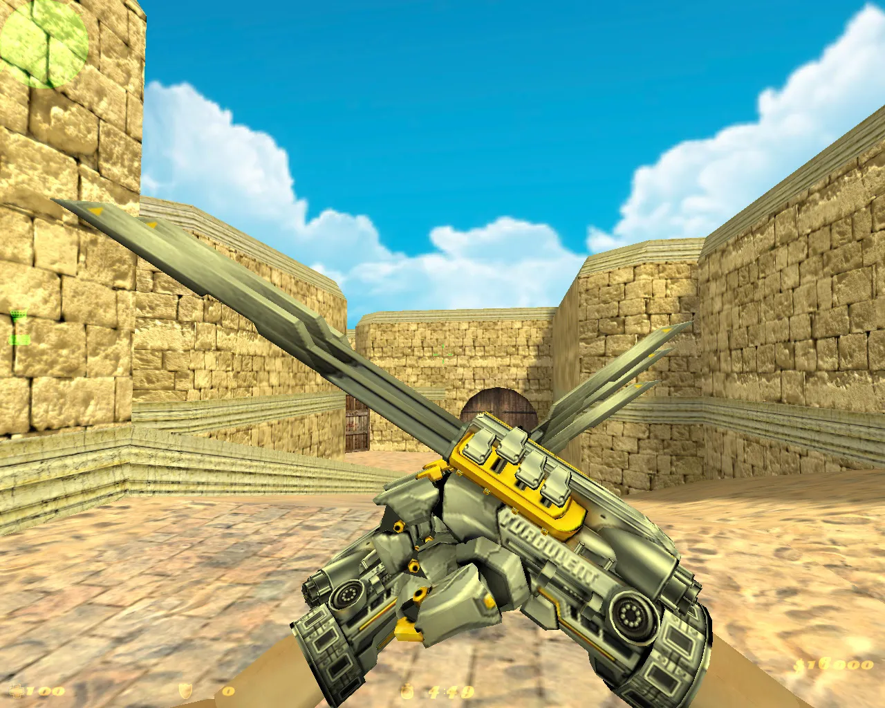 Скриншот Аниме-сборка CS 1.6: модели, оружие с v_/p_/w_ анимацией, HUD, меню, музыка и оптимизированный config.cfg