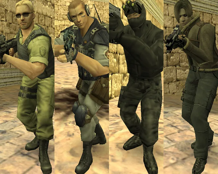 Скриншот  Аниме-сборка CS 1.6: модели, оружие с v_/p_/w_ анимацией, HUD, меню, музыка и оптимизированный config.cfg