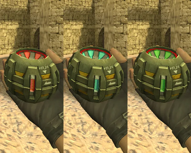 Скриншот  Аниме-сборка CS 1.6: модели, оружие с v_/p_/w_ анимацией, HUD, меню, музыка и оптимизированный config.cfg