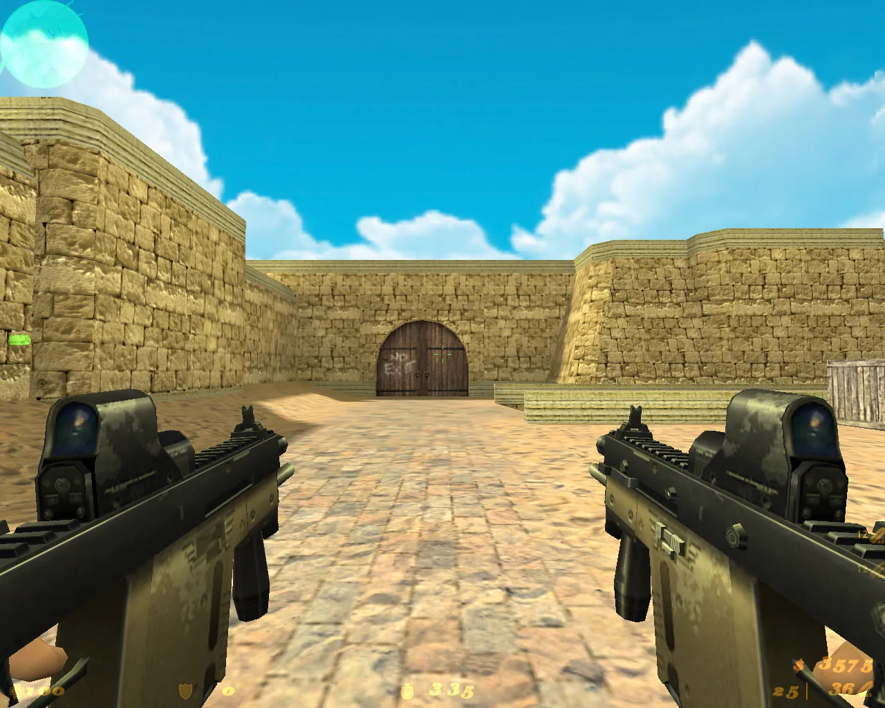 Скриншот  Аниме-сборка CS 1.6: модели, оружие с v_/p_/w_ анимацией, HUD, меню, музыка и оптимизированный config.cfg