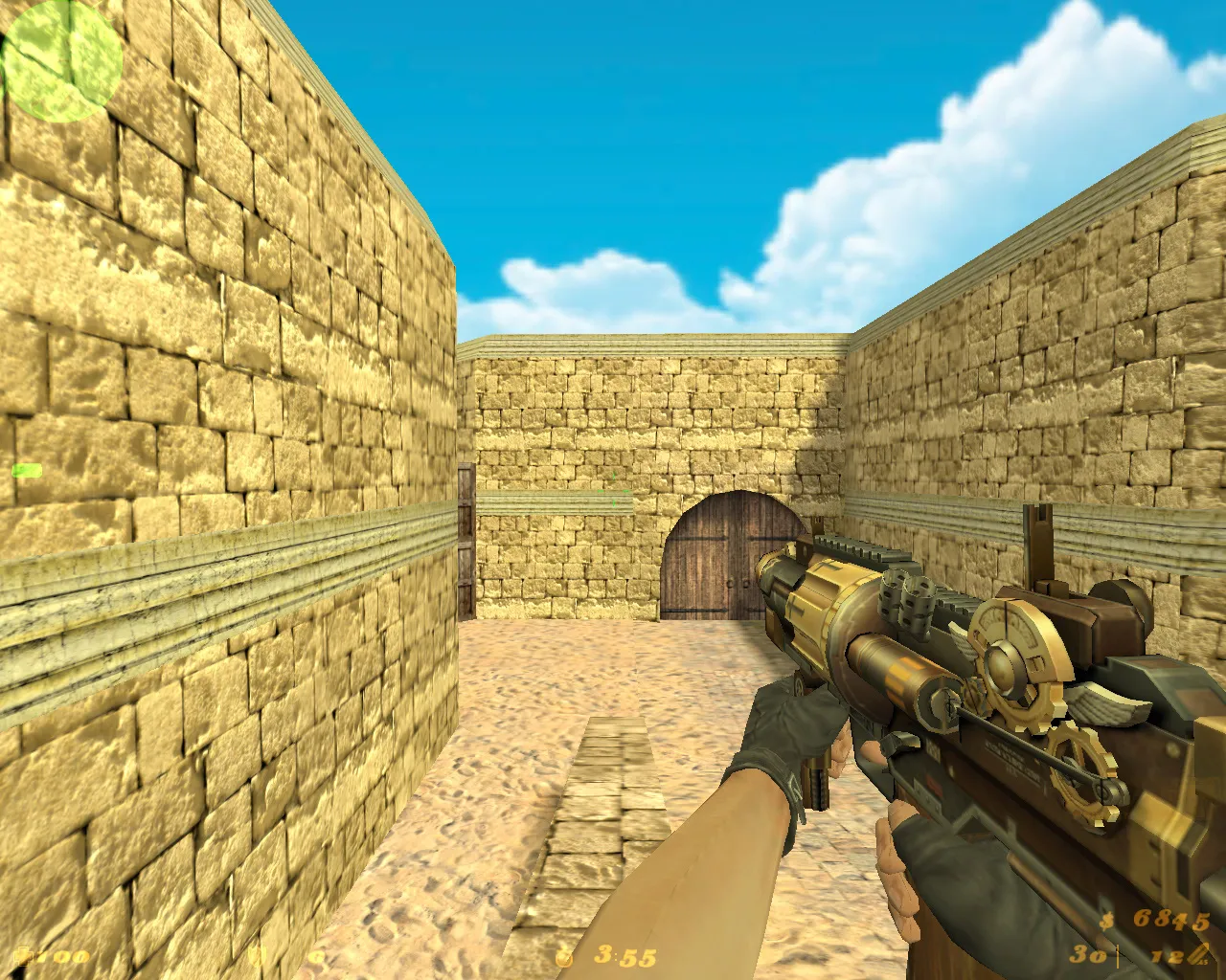 Скриншот  Аниме-сборка CS 1.6: модели, оружие с v_/p_/w_ анимацией, HUD, меню, музыка и оптимизированный config.cfg