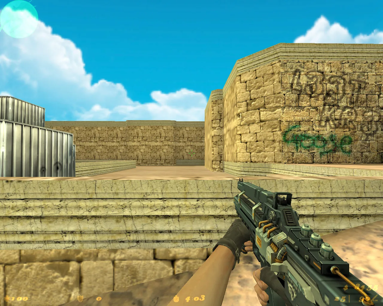 Скриншот  Аниме-сборка CS 1.6: модели, оружие с v_/p_/w_ анимацией, HUD, меню, музыка и оптимизированный config.cfg