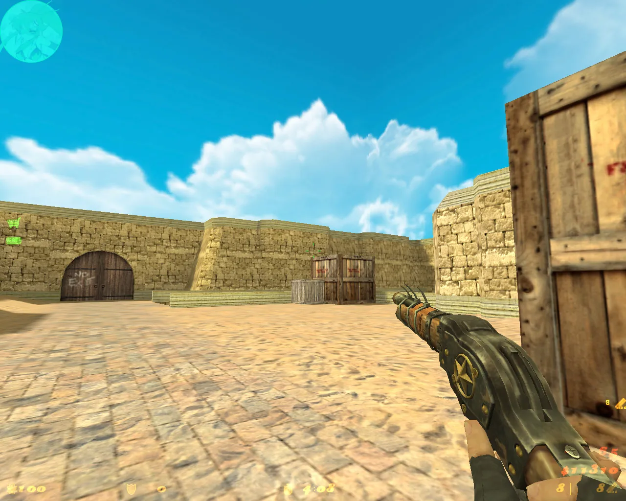 Скриншот  Аниме-сборка CS 1.6: модели, оружие с v_/p_/w_ анимацией, HUD, меню, музыка и оптимизированный config.cfg