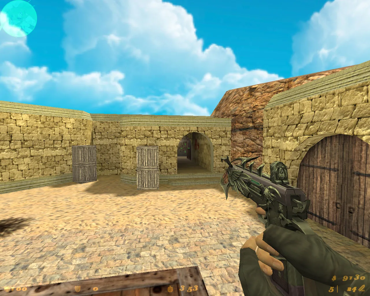 Скриншот  Аниме-сборка CS 1.6: модели, оружие с v_/p_/w_ анимацией, HUD, меню, музыка и оптимизированный config.cfg