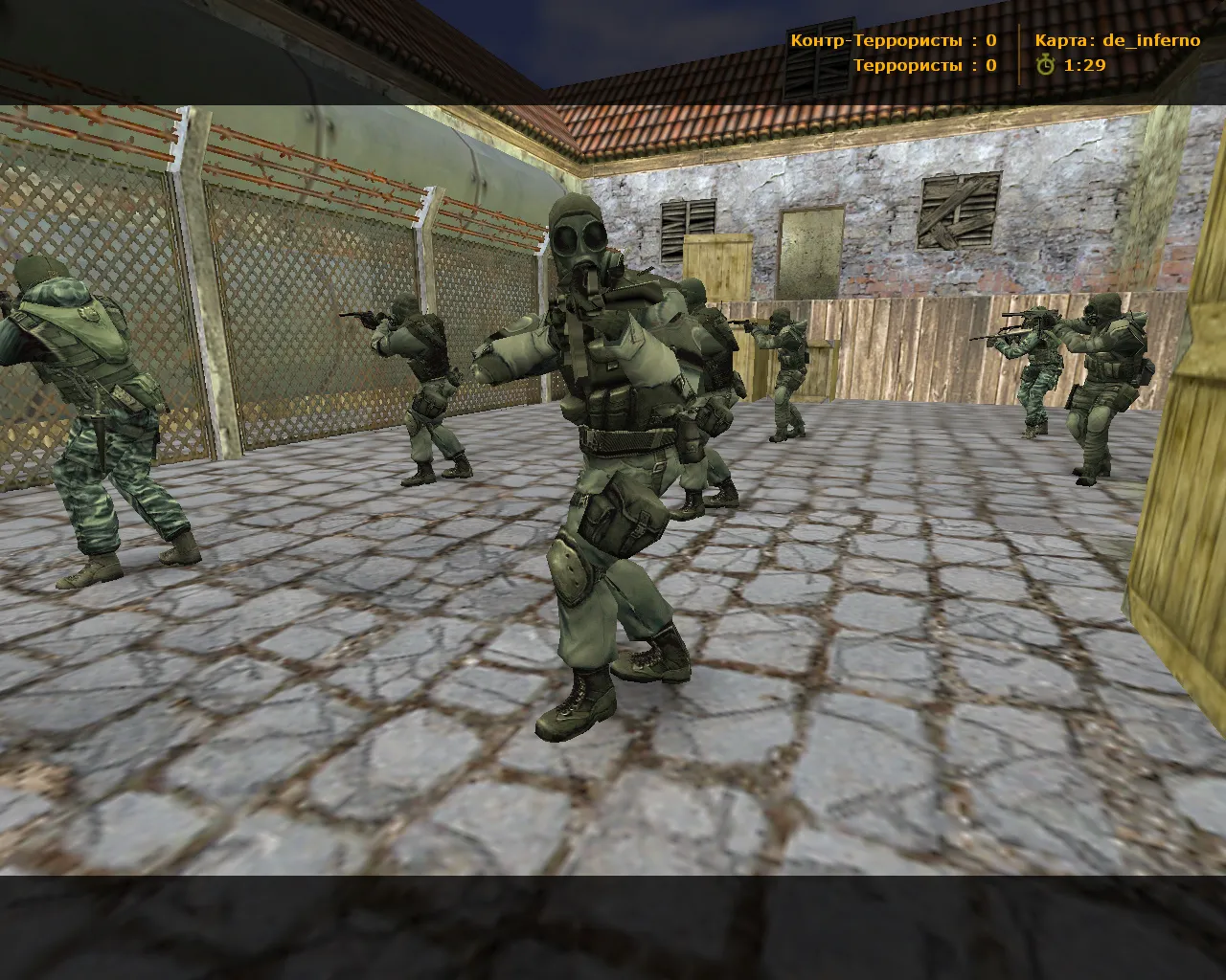 Скриншот  CS 1.6 Апокалипсис 2069: футуристичные скины, оружие v_/p_/w_, звуки, меню и оптимизированный config