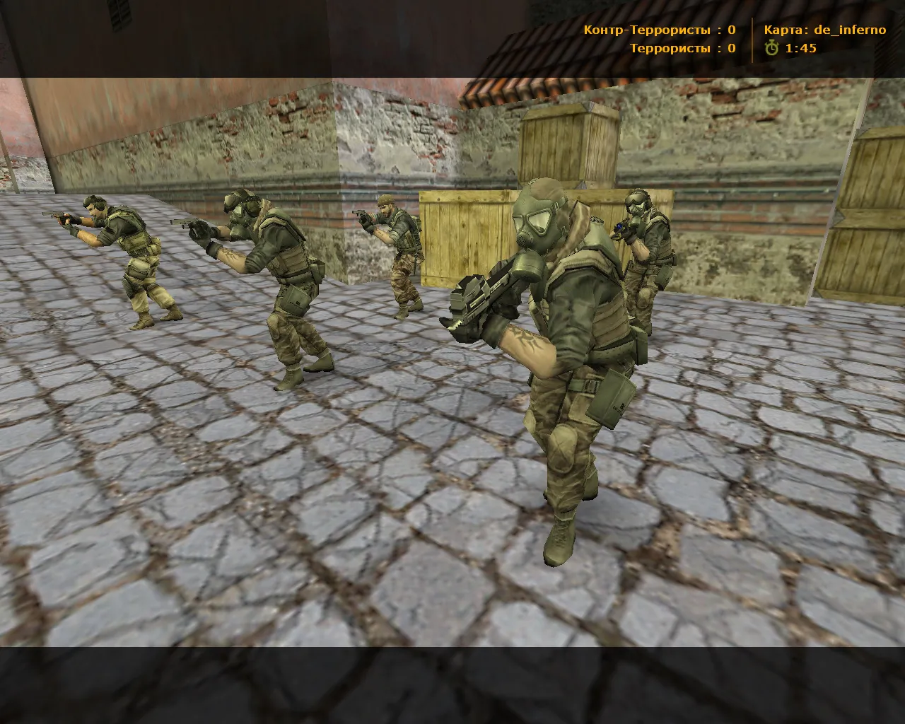 Скриншот  CS 1.6 Апокалипсис 2069: футуристичные скины, оружие v_/p_/w_, звуки, меню и оптимизированный config