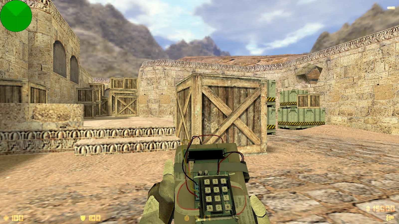 Скриншот  CS 1.6 Army Guns: скины оружия v_/p_/w_, звуки, тёмное меню и оптимизированный config.cfg