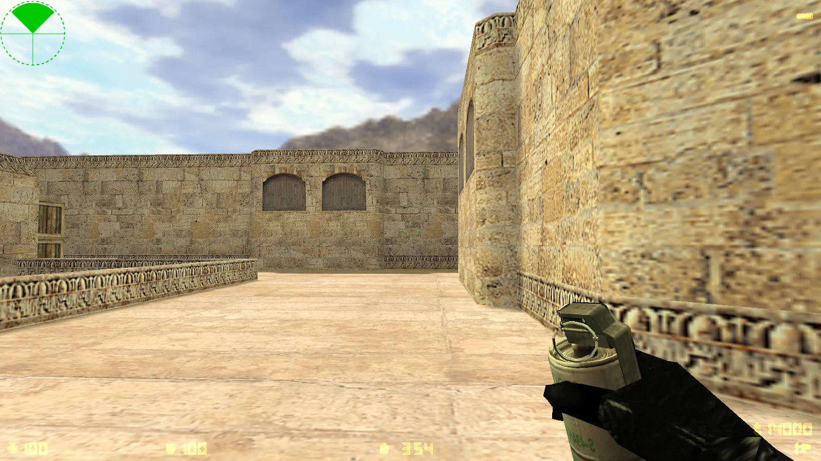 Скриншот  CS 1.6 Aurora — сборка со скинами, черно-серой темой, SteelSeries рукавами, патронами в меню и оптимизированным конфигом