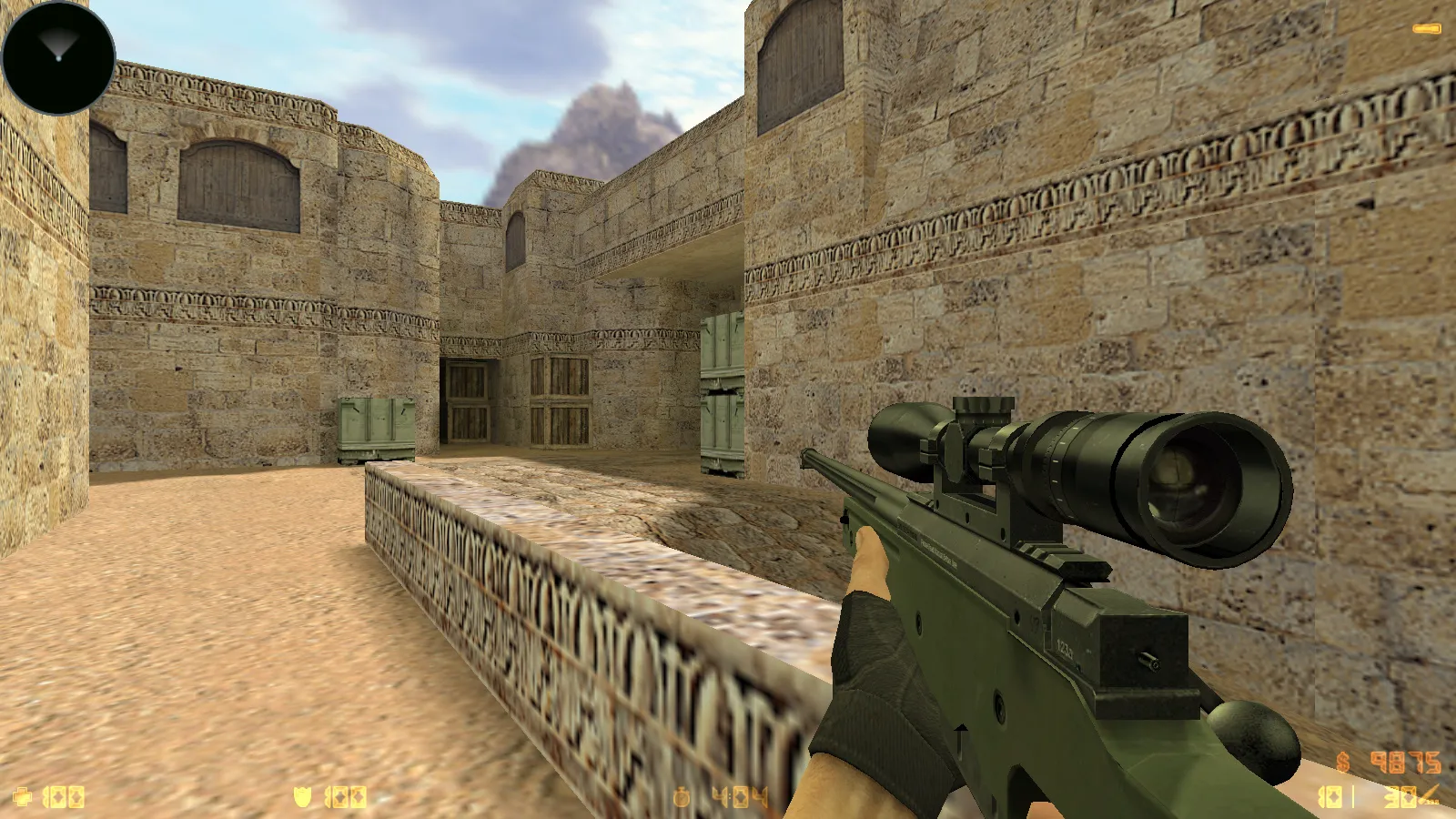 Скриншот  CS 1.6 Осенняя версия: тематические моды, 9 обновок, 27 моделей оружия и оптимизированный config.cfg