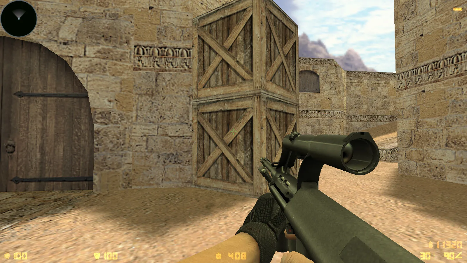 Скриншот  CS 1.6 Осенняя версия: тематические моды, 9 обновок, 27 моделей оружия и оптимизированный config.cfg