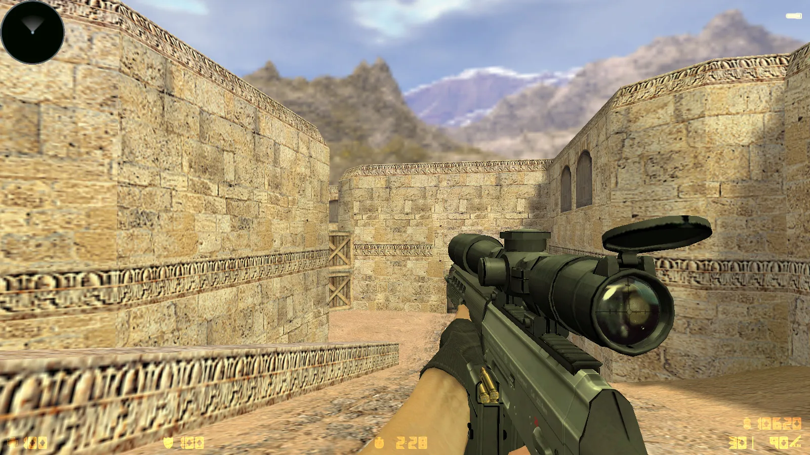 Скриншот  CS 1.6 Осенняя версия: тематические моды, 9 обновок, 27 моделей оружия и оптимизированный config.cfg