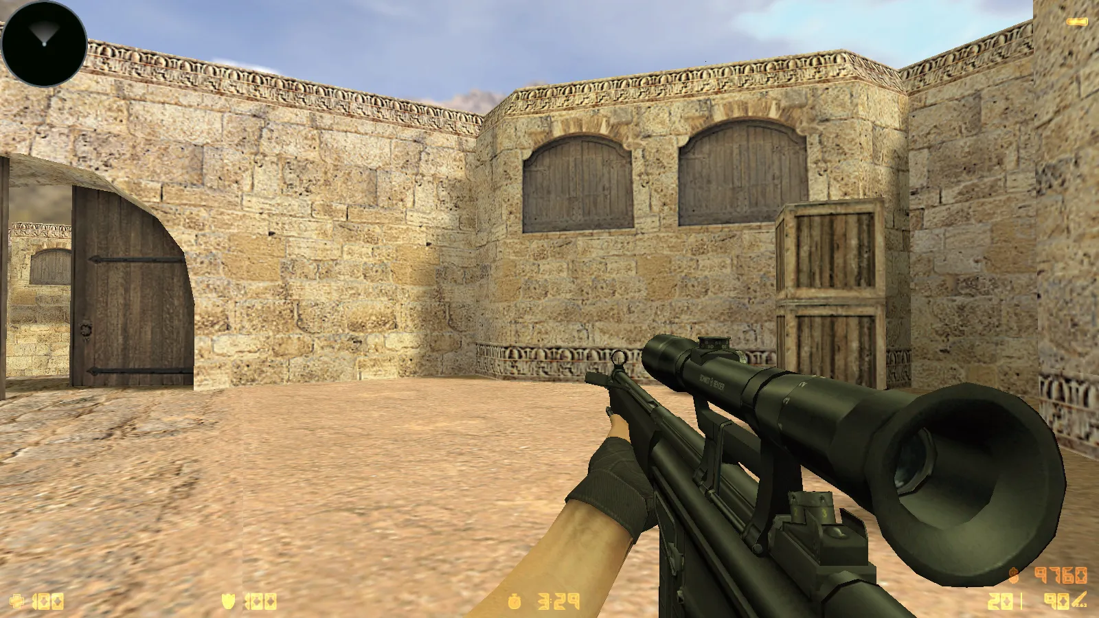 Скриншот  CS 1.6 Осенняя версия: тематические моды, 9 обновок, 27 моделей оружия и оптимизированный config.cfg