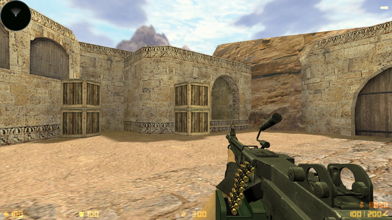 Скриншот  CS 1.6 Осенняя версия: тематические моды, 9 обновок, 27 моделей оружия и оптимизированный config.cfg