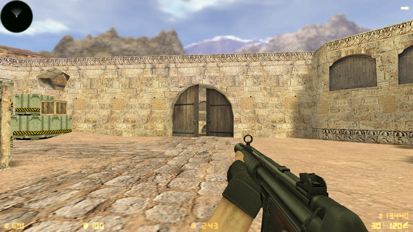 Скриншот  CS 1.6 Осенняя версия: тематические моды, 9 обновок, 27 моделей оружия и оптимизированный config.cfg