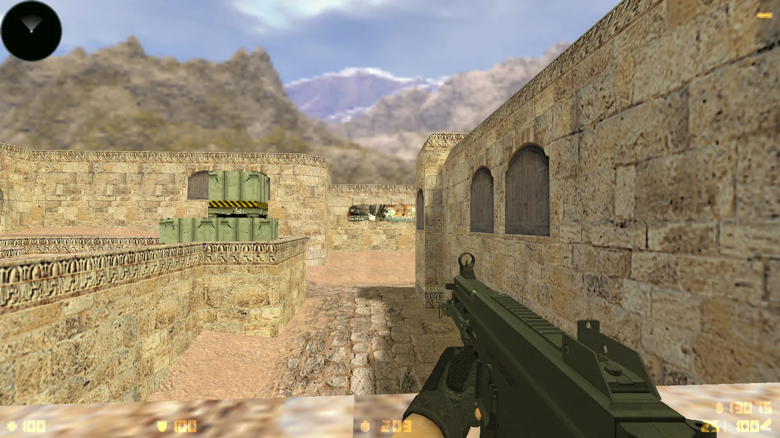 Скриншот  CS 1.6 Осенняя версия: тематические моды, 9 обновок, 27 моделей оружия и оптимизированный config.cfg