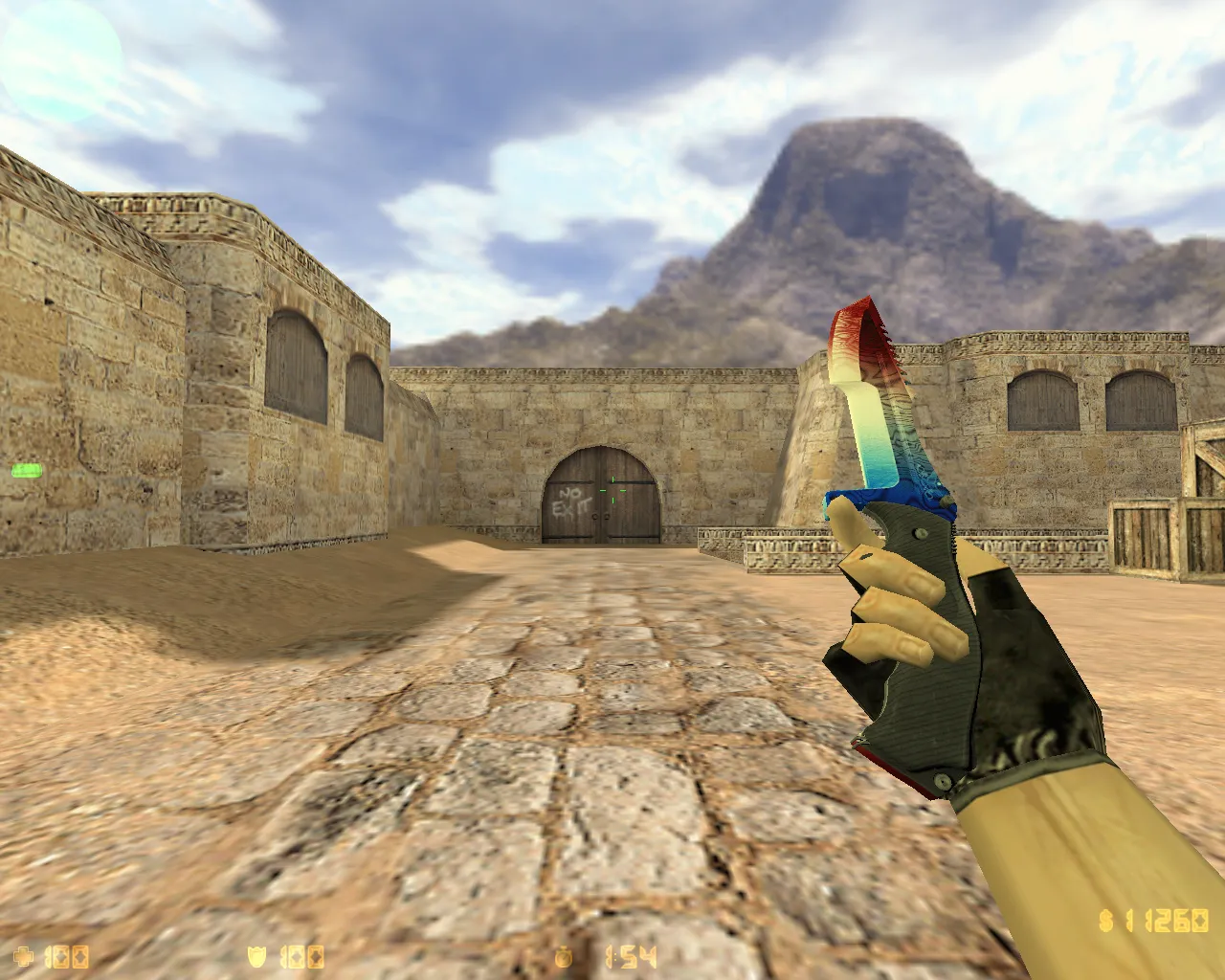 Скриншот CS 1.6 от Бэстмана: блогерская сборка с 8 скинами, конфигом и музыкой в меню