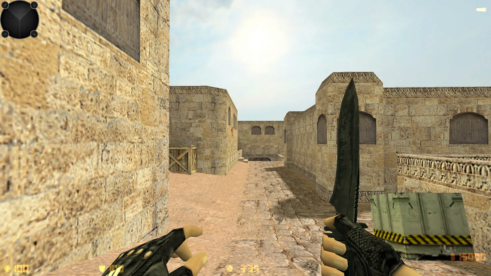 Скриншот CS 1.6 Bandit — сборка с 9 нововведениями: 30 моделей оружия, графика, звуки и оптимизированный config.cfg