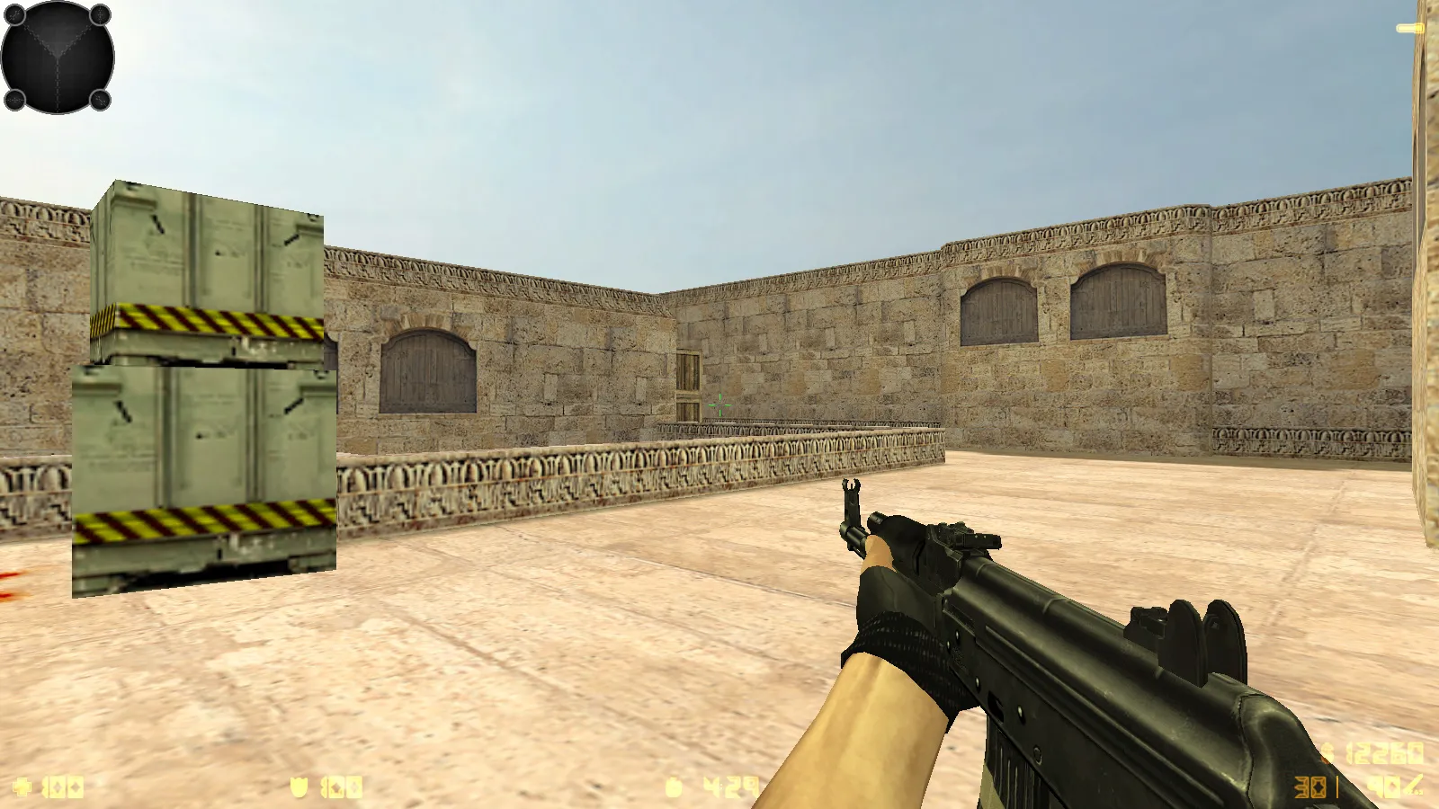 Скриншот CS 1.6 Bandit — сборка с 9 нововведениями: 30 моделей оружия, графика, звуки и оптимизированный config.cfg