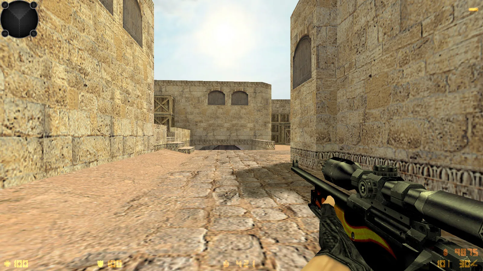 Скриншот  CS 1.6 Bandit — сборка с 9 нововведениями: 30 моделей оружия, графика, звуки и оптимизированный config.cfg