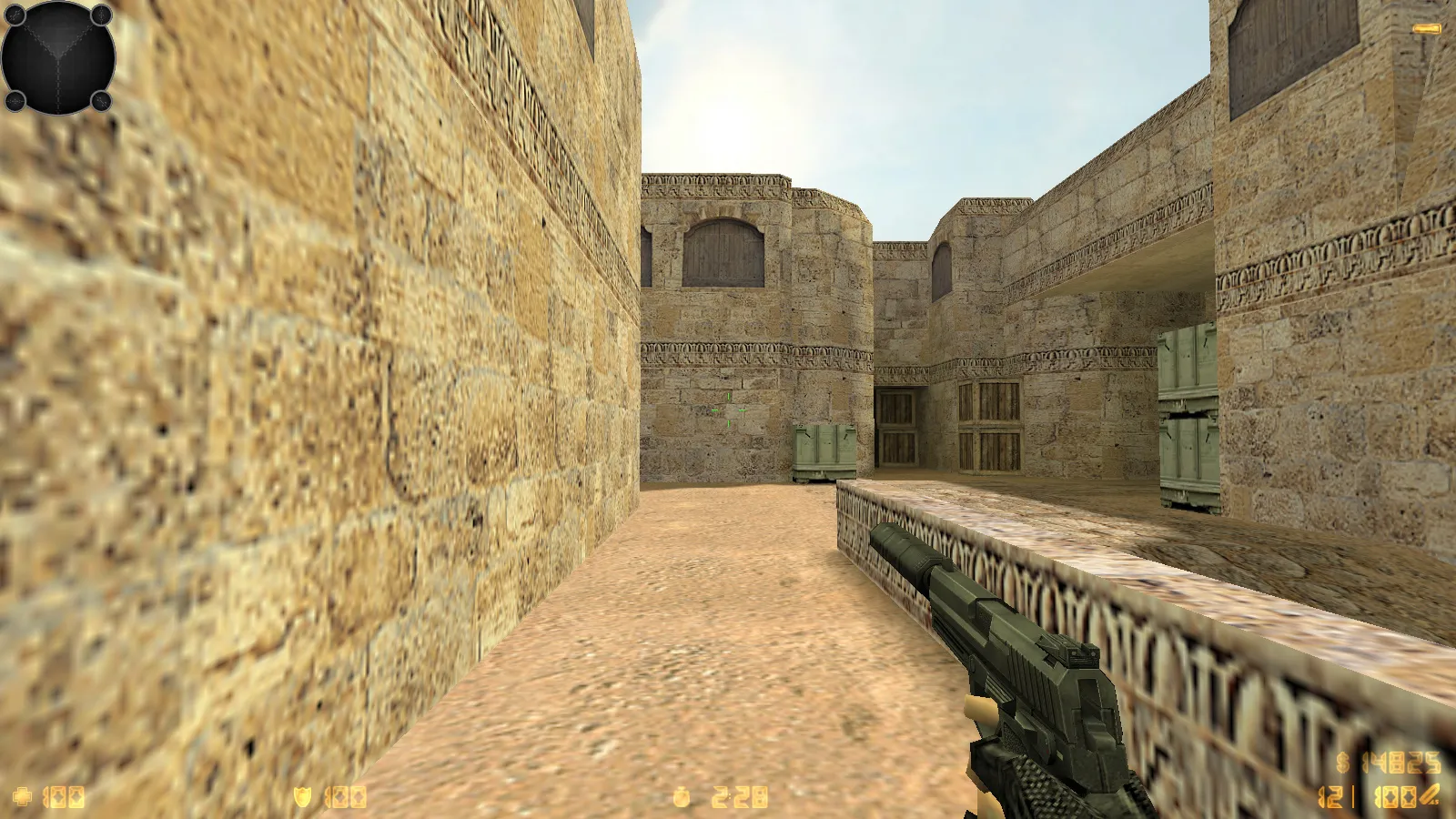 Скриншот  CS 1.6 Bandit — сборка с 9 нововведениями: 30 моделей оружия, графика, звуки и оптимизированный config.cfg