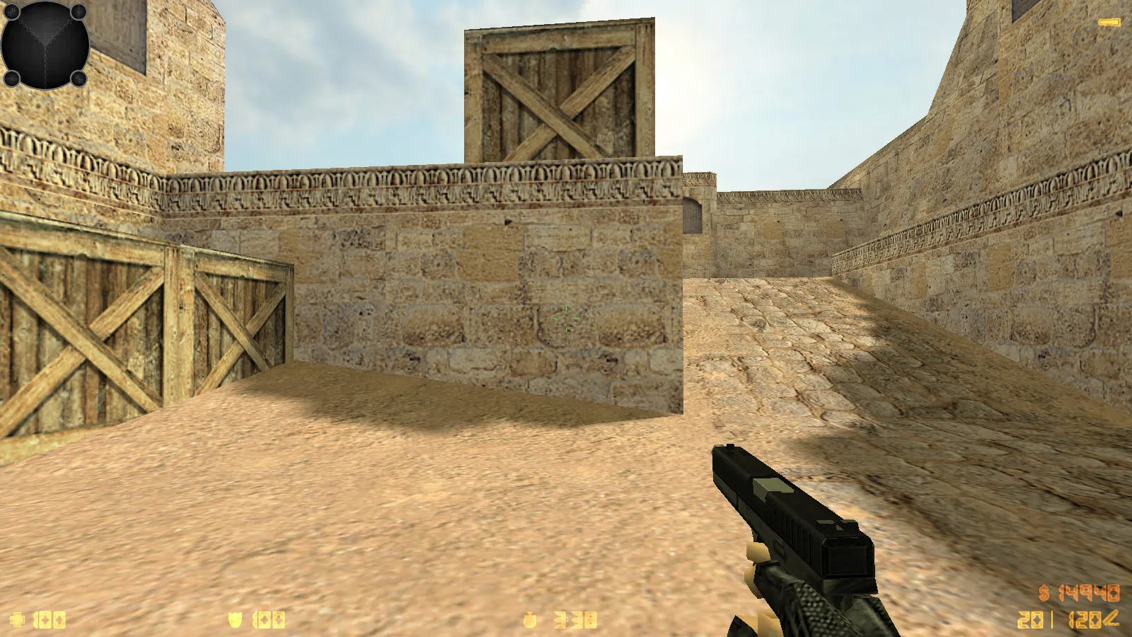 Скриншот  CS 1.6 Bandit — сборка с 9 нововведениями: 30 моделей оружия, графика, звуки и оптимизированный config.cfg