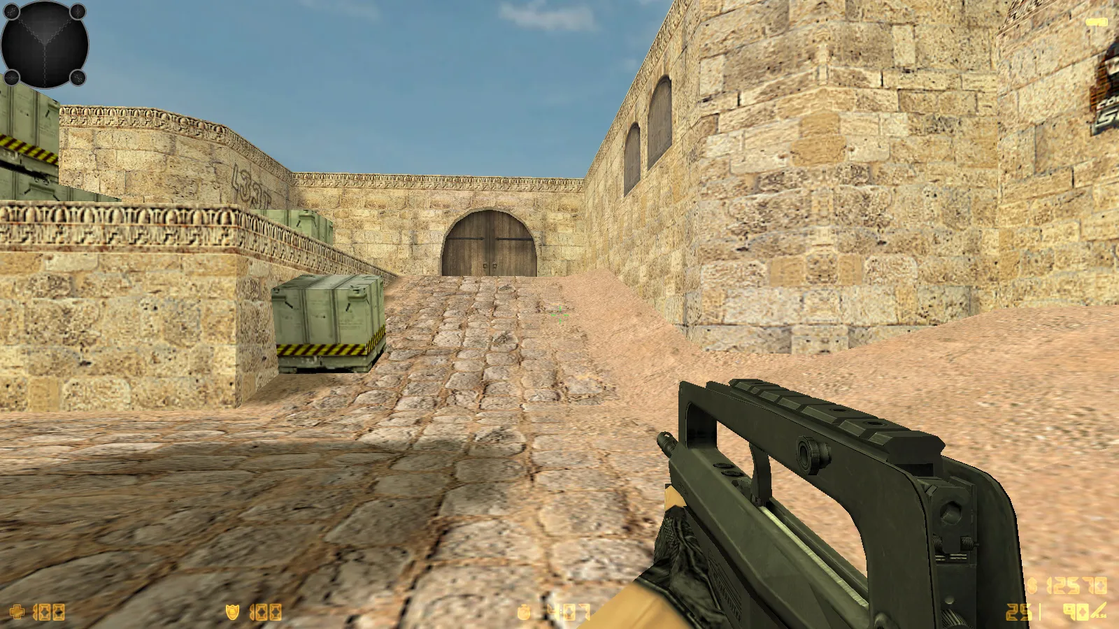 Скриншот  CS 1.6 Bandit — сборка с 9 нововведениями: 30 моделей оружия, графика, звуки и оптимизированный config.cfg