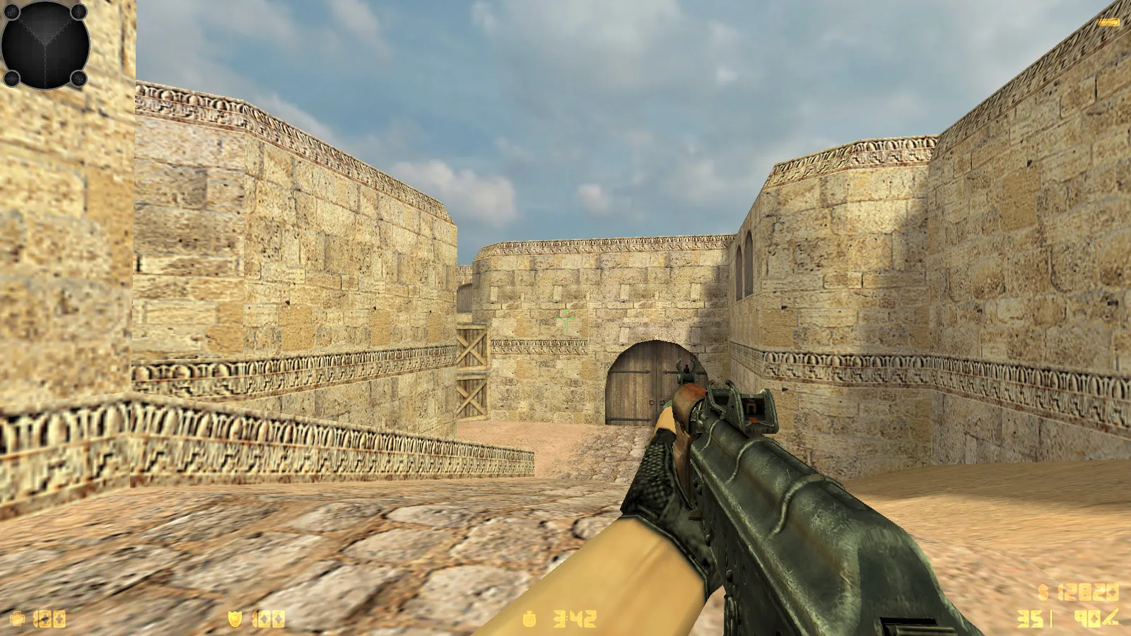 Скриншот  CS 1.6 Bandit — сборка с 9 нововведениями: 30 моделей оружия, графика, звуки и оптимизированный config.cfg