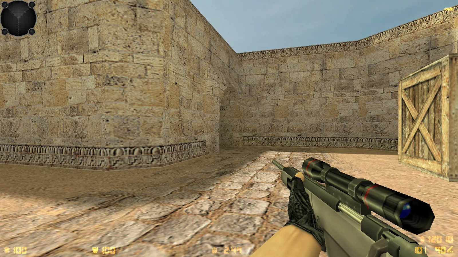 Скриншот  CS 1.6 Bandit — сборка с 9 нововведениями: 30 моделей оружия, графика, звуки и оптимизированный config.cfg