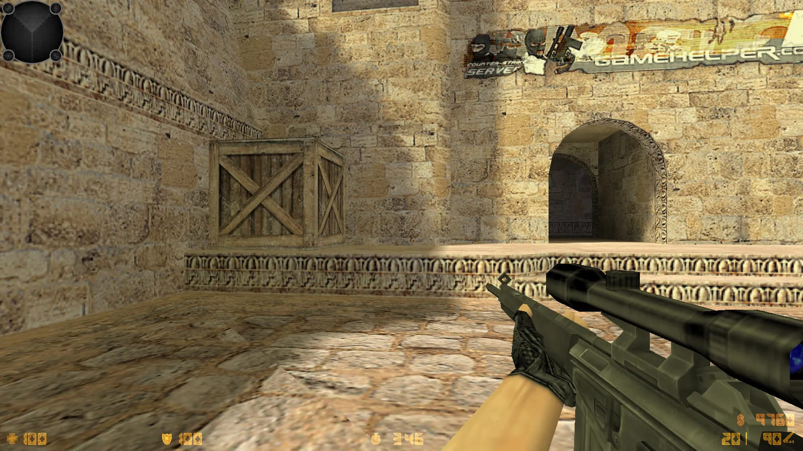 Скриншот  CS 1.6 Bandit — сборка с 9 нововведениями: 30 моделей оружия, графика, звуки и оптимизированный config.cfg