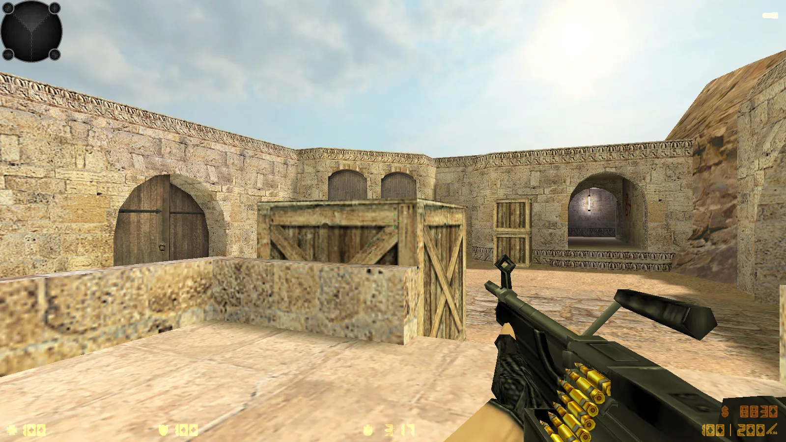 Скриншот  CS 1.6 Bandit — сборка с 9 нововведениями: 30 моделей оружия, графика, звуки и оптимизированный config.cfg