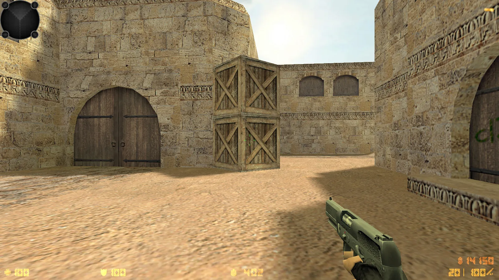 Скриншот  CS 1.6 Bandit — сборка с 9 нововведениями: 30 моделей оружия, графика, звуки и оптимизированный config.cfg