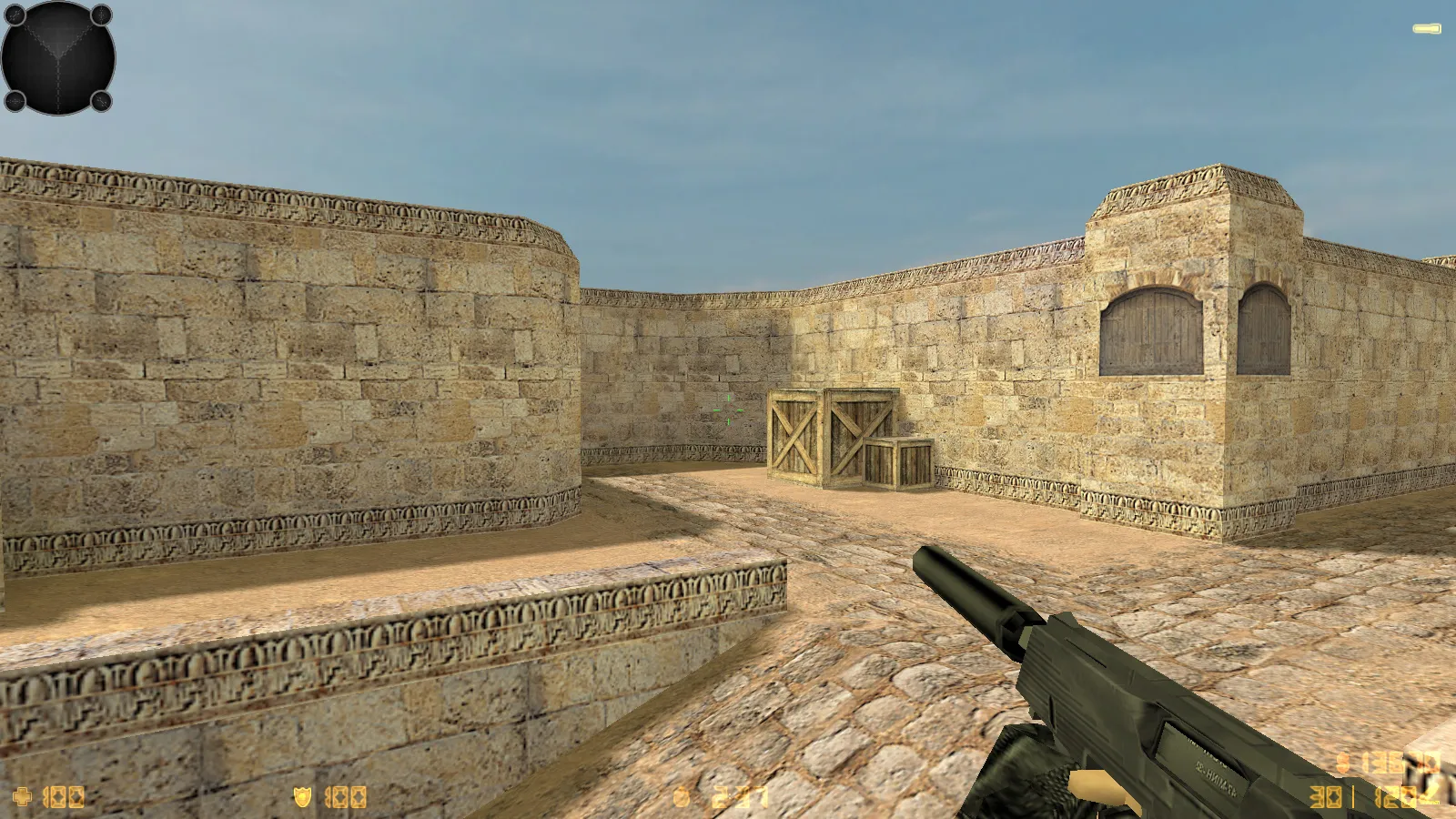 Скриншот  CS 1.6 Bandit — сборка с 9 нововведениями: 30 моделей оружия, графика, звуки и оптимизированный config.cfg