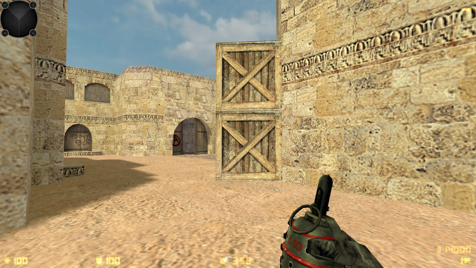 Скриншот  CS 1.6 Bandit — сборка с 9 нововведениями: 30 моделей оружия, графика, звуки и оптимизированный config.cfg