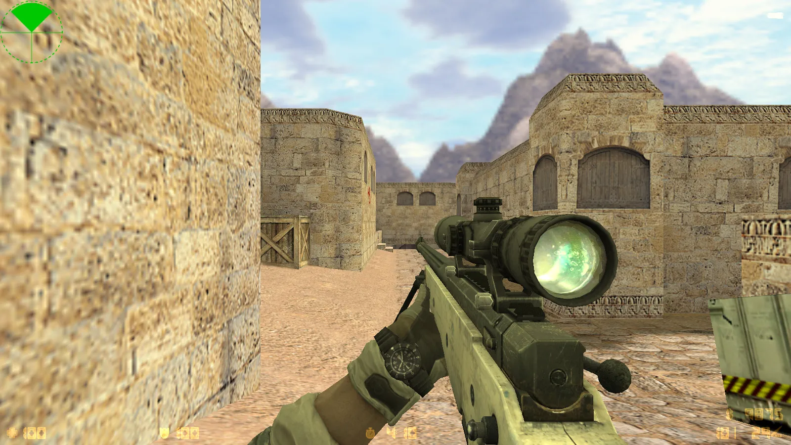 Скриншот CS 1.6 Battery: сборка с 8 апгрейдами, v_/p_/w_ оружием, звуками, графикой меню и чистым конфигом