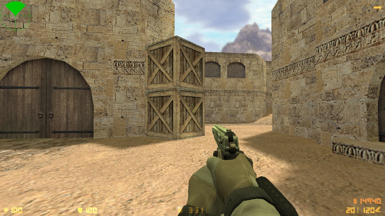 Скриншот  CS 1.6 Battery: сборка с 8 апгрейдами, v_/p_/w_ оружием, звуками, графикой меню и чистым конфигом