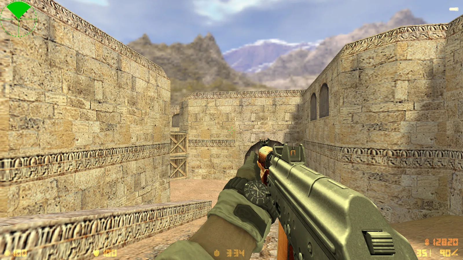 Скриншот  CS 1.6 Battery: сборка с 8 апгрейдами, v_/p_/w_ оружием, звуками, графикой меню и чистым конфигом